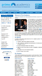 Mobile Screenshot of primeacademics.com